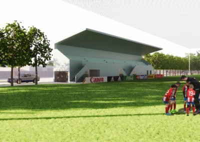 Football stand concept design for local Phuket based football team, by Phuket Home Solutions